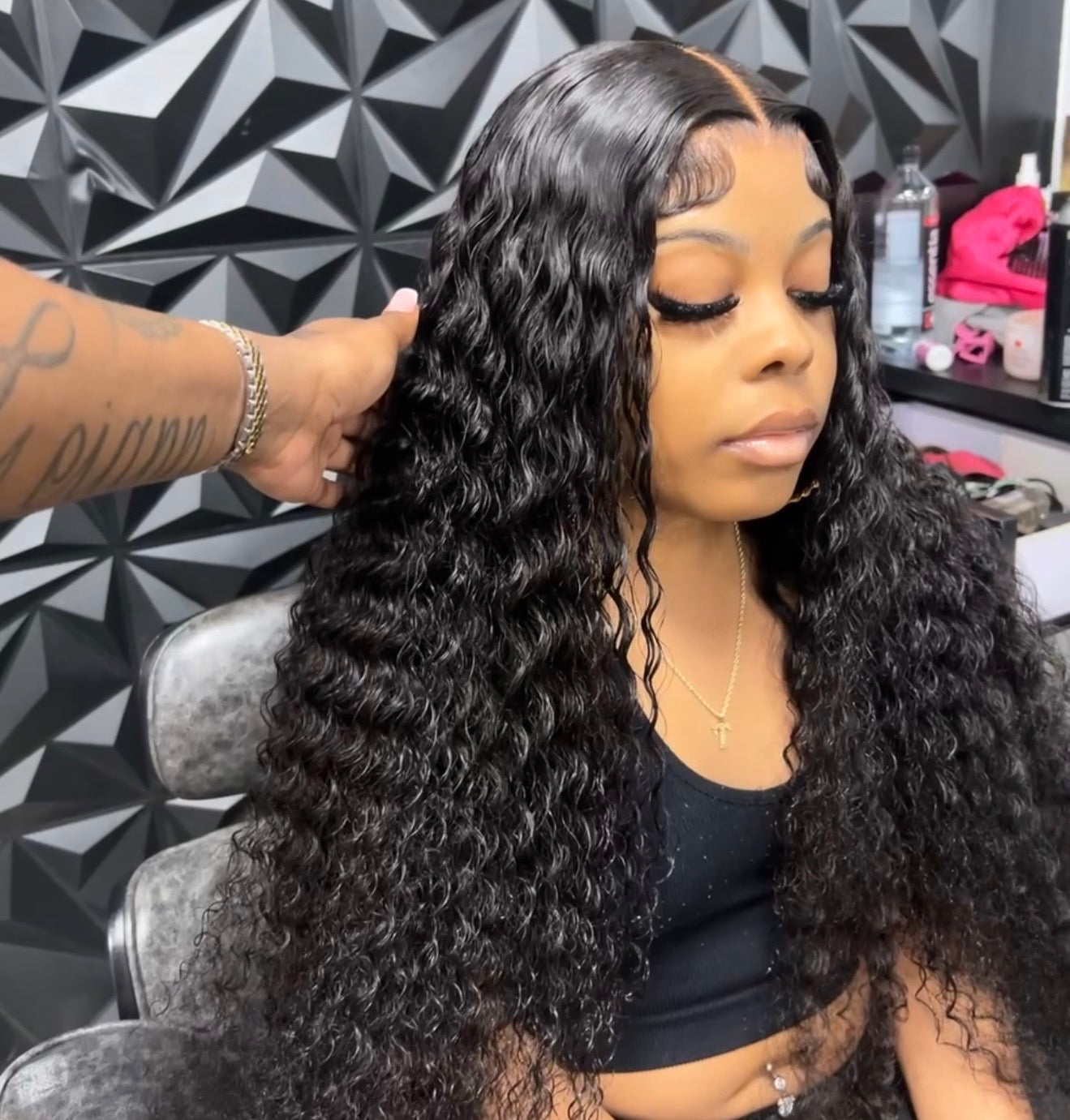 Raw Deep Wave HD 13X6 Lace Frontal Wig
