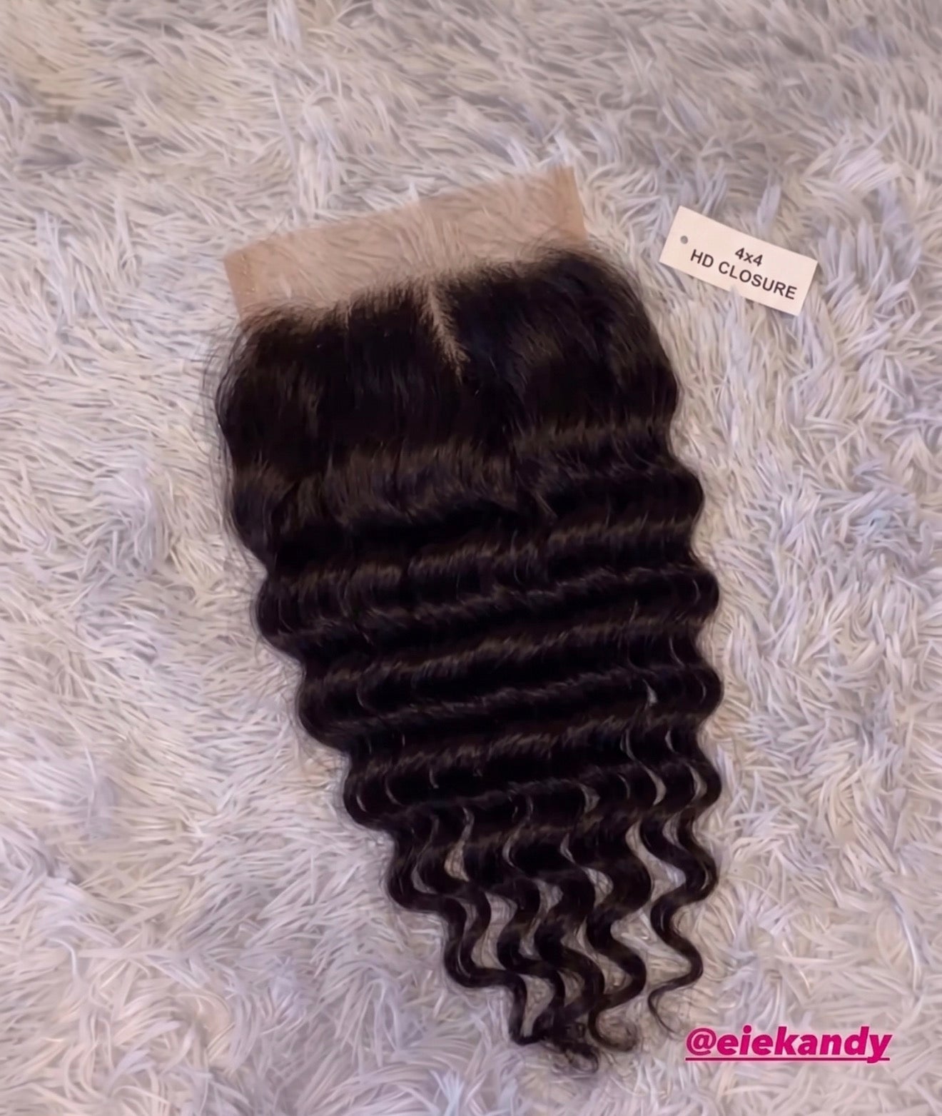 4X4 Deep Wave HD Lace Closure