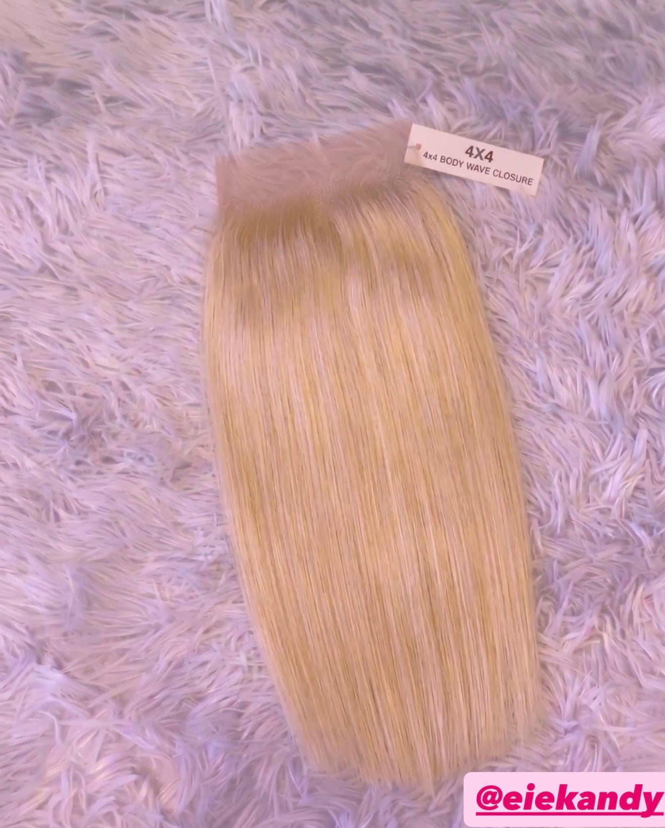 4X4 613 Straight HD Lace Closure