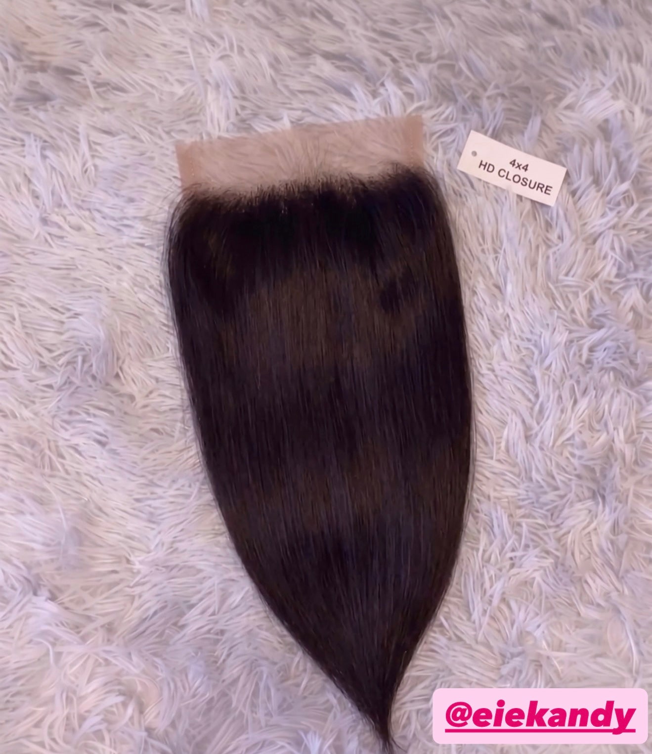 4X4 Straight HD Lace Closure